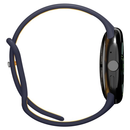 Curea Spigen Nano Pop pentru Google Pixel Watch 4 / 3, 45mm, Blueberry Navy (Pixel Watch 3, AMP09490) by www.silkase.ro