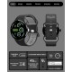 Curea Spigen Nano Pop pentru Google Pixel Watch 4/3 (45mm), Black Sesame (Pixel Watch 3, AMP09491) by www.silkase.ro