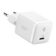 Încărcător de Rețea Spigen Essential 30W EE301EU, Fast Charge, White Încărcător de Rețea Spigen Essential 30W EE301EU, Fast Charge, White (Încărcătoare Rețea, ACH09492) by www.silkase.ro