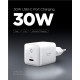Încărcător de Rețea Spigen Essential 30W EE301EU, Fast Charge, White Încărcător de Rețea Spigen Essential 30W EE301EU, Fast Charge, White (Încărcătoare Rețea, ACH09492) by www.silkase.ro