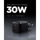 Incarcator de Retea Spigen Essential 30W Fast Charging, EE301EU, Negru (Încărcătoare Rețea, ACH09493) by www.silkase.ro