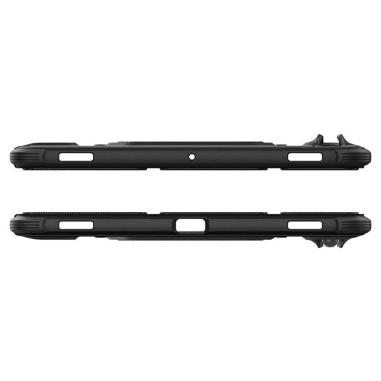Husa tableta Spigen Rugged Armor Pro pentru Samsung Galaxy Tab S10 FE / Tab S9, negru (Ingredi, ACS09380) by www.silkase.ro