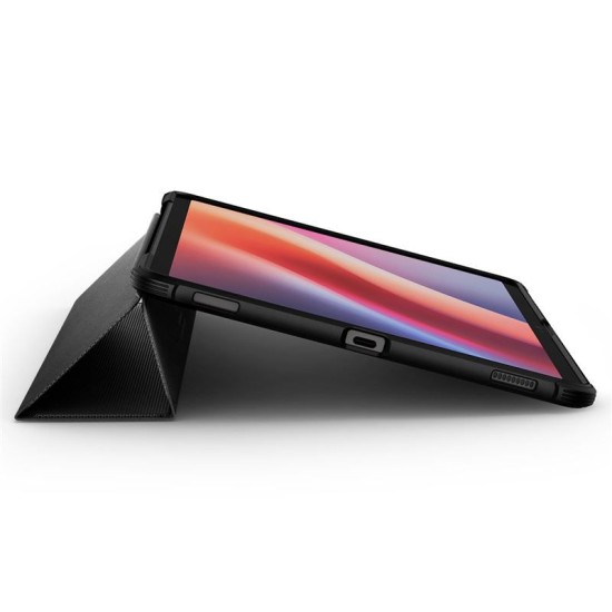 Husa tableta Spigen Rugged Armor Pro pentru Samsung Galaxy Tab S10 FE / Tab S9, negru (Ingredi, ACS09380) by www.silkase.ro