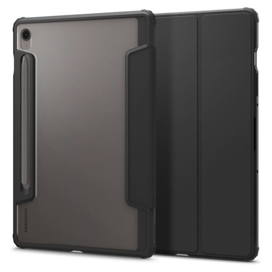 Husa de protectie Spigen Ultra Hybrid Pro pentru Samsung Galaxy Tab S10 FE, neagra (Spigen, Ingredi) by www.silkase.ro Husa de protectie Spigen Ultra Hybrid Pro pentru Samsung Galaxy Tab S10 FE, neagra (Ingredi, ACS09498) by www.silkase.ro