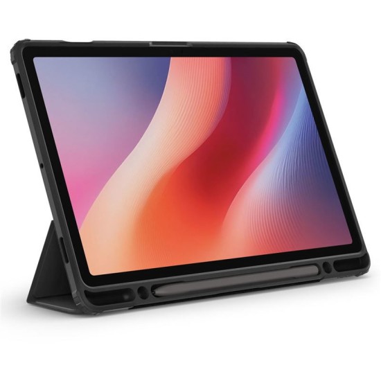 Husa de protectie Spigen Ultra Hybrid Pro pentru Samsung Galaxy Tab S10 FE, neagra (Spigen, Ingredi) by www.silkase.ro Husa de protectie Spigen Ultra Hybrid Pro pentru Samsung Galaxy Tab S10 FE, neagra (Ingredi, ACS09498) by www.silkase.ro
