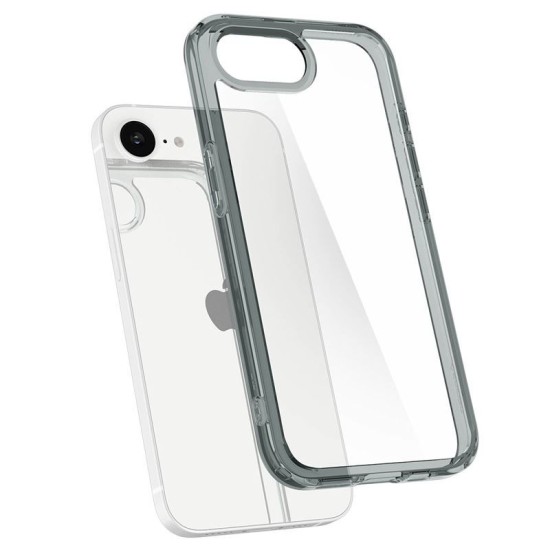 Husa Spigen Ultra Hybrid pentru iPhone 16e, gri transparent (Spigen, iPhone 16) by www.silkase.ro Husa Spigen Ultra Hybrid pentru iPhone 16e, gri transparent (iPhone 16, ACS09531) by www.silkase.ro