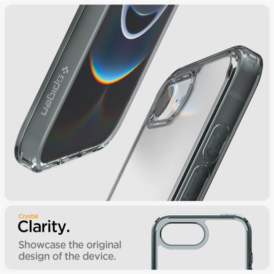 Husa Spigen Ultra Hybrid pentru iPhone 16e, gri transparent (Spigen, iPhone 16) by www.silkase.ro Husa Spigen Ultra Hybrid pentru iPhone 16e, gri transparent (iPhone 16, ACS09531) by www.silkase.ro
