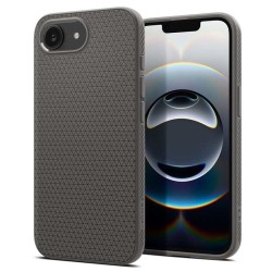 Husa Spigen Liquid Air pentru iPhone 16e, gri