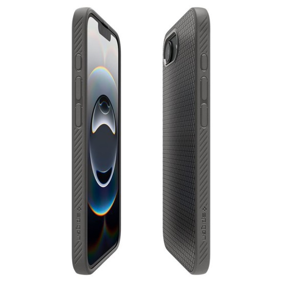 Husa Spigen Liquid Air pentru iPhone 16e, gri (Spigen, iPhone 16) by www.silkase.ro Husa Spigen Liquid Air pentru iPhone 16e, gri (iPhone 16, ACS09532) by www.silkase.ro
