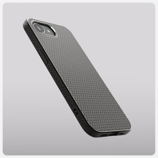 Husa Spigen Liquid Air pentru iPhone 16e, gri (Spigen, iPhone 16) by www.silkase.ro Husa Spigen Liquid Air pentru iPhone 16e, gri (iPhone 16, ACS09532) by www.silkase.ro