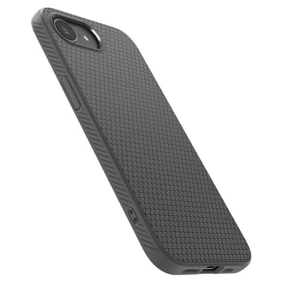 Husa Spigen Liquid Air pentru iPhone 16e, gri (Spigen, iPhone 16) by www.silkase.ro Husa Spigen Liquid Air pentru iPhone 16e, gri (iPhone 16, ACS09532) by www.silkase.ro