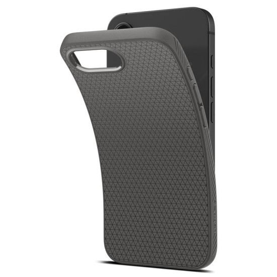 Husa Spigen Liquid Air pentru iPhone 16e, gri (Spigen, iPhone 16) by www.silkase.ro Husa Spigen Liquid Air pentru iPhone 16e, gri (iPhone 16, ACS09532) by www.silkase.ro