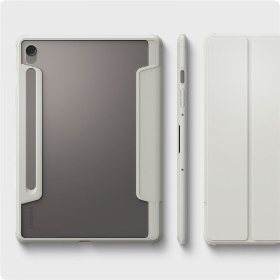 Husa de protectie Spigen Ultra Hybrid Pro pentru Samsung Galaxy Tab S10 FE, gri (Ingredi, ACS09533) by www.silkase.ro