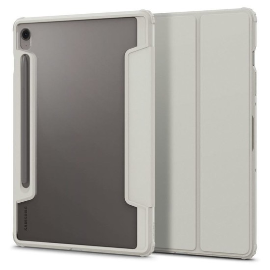Husa de protectie Spigen Ultra Hybrid Pro pentru Samsung Galaxy Tab S10 FE, gri (Ingredi, ACS09533) by www.silkase.ro