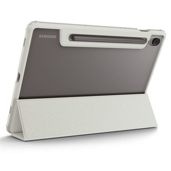 Husa de protectie Spigen Ultra Hybrid Pro pentru Samsung Galaxy Tab S10 FE, gri (Ingredi, ACS09533) by www.silkase.ro