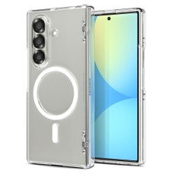 Husa Spigen Ultra Hybrid Pro MagSafe pentru Samsung Galaxy Z Fold7, transparent
