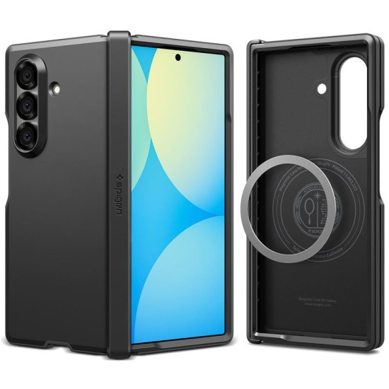 Husa Spigen Tough Armor Pro MagSafe pentru Samsung Galaxy Z Fold7, negru (Spigen, Z Fold7) by www.silkase.ro Husa Spigen Tough Armor Pro MagSafe pentru Samsung Galaxy Z Fold7, negru (Z Fold7, ACS09549) by www.silkase.ro