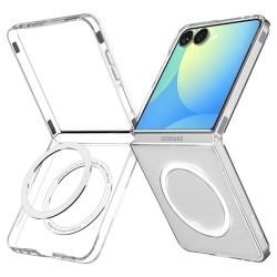 Husa Spigen Air Skin MagSafe pentru Samsung Galaxy Z Flip7, transparent
