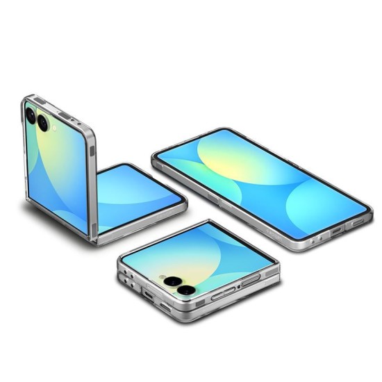 Husa Spigen Air Skin MagSafe pentru Samsung Galaxy Z Flip7, transparent (Z Flip7, ACS09556) by www.silkase.ro