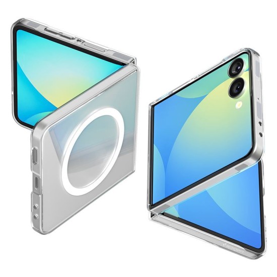 Husa Spigen Air Skin MagSafe pentru Samsung Galaxy Z Flip7, transparent (Z Flip7, ACS09556) by www.silkase.ro
