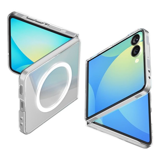 Husa Spigen Air Skin MagSafe pentru Samsung Galaxy Z Flip7, transparent (Z Flip7, ACS09556) by www.silkase.ro