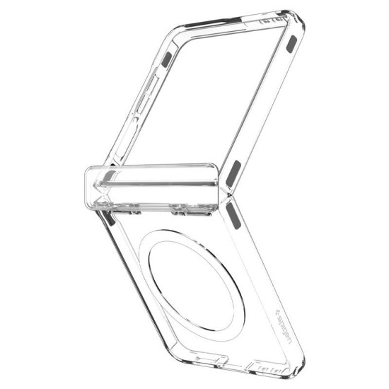 Husa Spigen Ultra Hybrid Pro MagSafe pentru Samsung Galaxy Z Flip7, transparent (Spigen, Z Flip7) by www.silkase.ro Husa Spigen Ultra Hybrid Pro MagSafe pentru Samsung Galaxy Z Flip7, transparent (Z Flip7, ACS09559) by www.silkase.ro