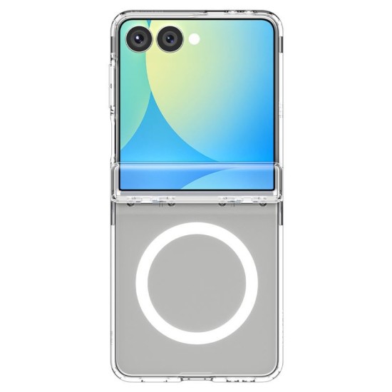 Husa Spigen Ultra Hybrid Pro MagSafe pentru Samsung Galaxy Z Flip7, transparent (Spigen, Z Flip7) by www.silkase.ro Husa Spigen Ultra Hybrid Pro MagSafe pentru Samsung Galaxy Z Flip7, transparent (Z Flip7, ACS09559) by www.silkase.ro