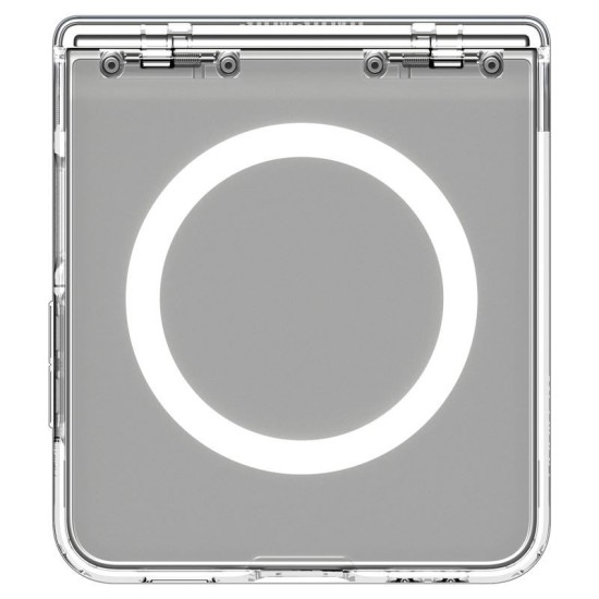 Husa Spigen Ultra Hybrid Pro MagSafe pentru Samsung Galaxy Z Flip7, transparent (Spigen, Z Flip7) by www.silkase.ro Husa Spigen Ultra Hybrid Pro MagSafe pentru Samsung Galaxy Z Flip7, transparent (Z Flip7, ACS09559) by www.silkase.ro