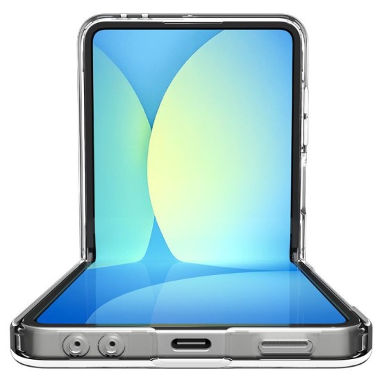 Husa Spigen Ultra Hybrid Pro MagSafe pentru Samsung Galaxy Z Flip7, transparent (Spigen, Z Flip7) by www.silkase.ro Husa Spigen Ultra Hybrid Pro MagSafe pentru Samsung Galaxy Z Flip7, transparent (Z Flip7, ACS09559) by www.silkase.ro