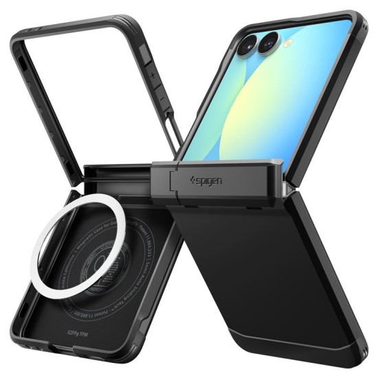 Husa Spigen Tough Armor Pro MagSafe pentru Samsung Galaxy Z Flip7, neagru (Spigen, Z Flip7) by www.silkase.ro Husa Spigen Tough Armor Pro MagSafe pentru Samsung Galaxy Z Flip7, neagru (Z Flip7, ACS09561) by www.silkase.ro