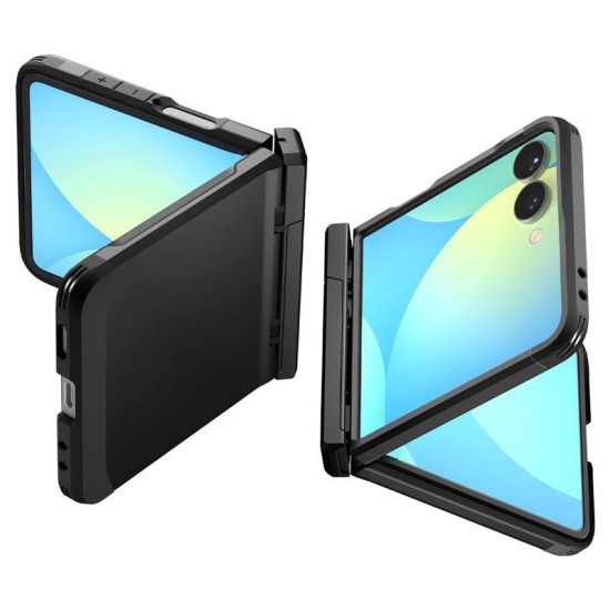 Husa Spigen Tough Armor Pro MagSafe pentru Samsung Galaxy Z Flip7, neagru (Spigen, Z Flip7) by www.silkase.ro Husa Spigen Tough Armor Pro MagSafe pentru Samsung Galaxy Z Flip7, neagru (Z Flip7, ACS09561) by www.silkase.ro