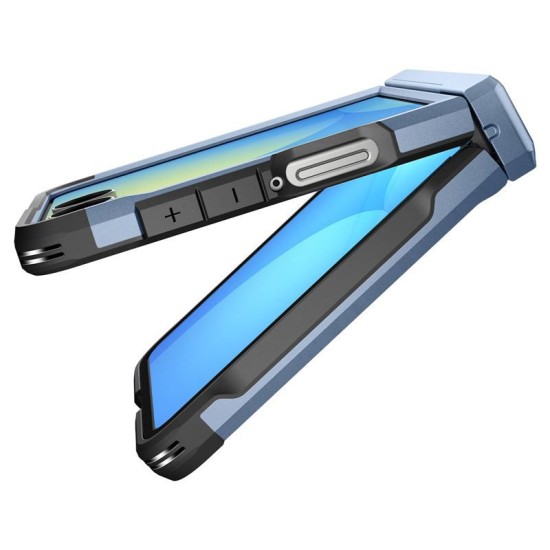 Husa Spigen Tough Armor Pro MagSafe pentru Samsung Galaxy Z Flip7, albastru sierra (Spigen, Z Flip7) by www.silkase.ro Husa Spigen Tough Armor Pro MagSafe pentru Samsung Galaxy Z Flip7, albastru sierra (Z Flip7, ACS09562) by www.silkase.ro
