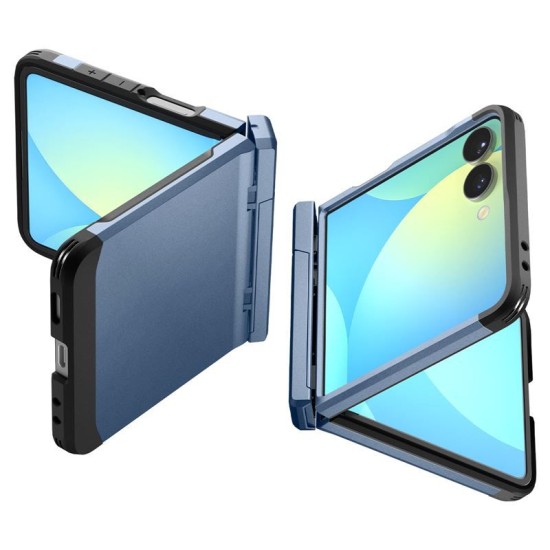 Husa Spigen Tough Armor Pro MagSafe pentru Samsung Galaxy Z Flip7, albastru sierra (Spigen, Z Flip7) by www.silkase.ro Husa Spigen Tough Armor Pro MagSafe pentru Samsung Galaxy Z Flip7, albastru sierra (Z Flip7, ACS09562) by www.silkase.ro