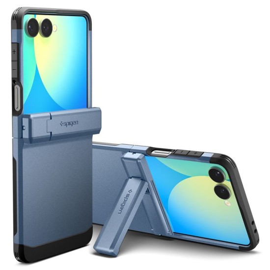 Husa Spigen Tough Armor Pro MagSafe pentru Samsung Galaxy Z Flip7, albastru sierra (Spigen, Z Flip7) by www.silkase.ro Husa Spigen Tough Armor Pro MagSafe pentru Samsung Galaxy Z Flip7, albastru sierra (Z Flip7, ACS09562) by www.silkase.ro