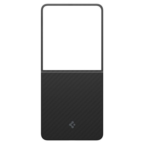 Husa Spigen Air Skin pentru Samsung Galaxy Z Flip7, aramida neagra (Z Flip7, ACS09564) by www.silkase.ro