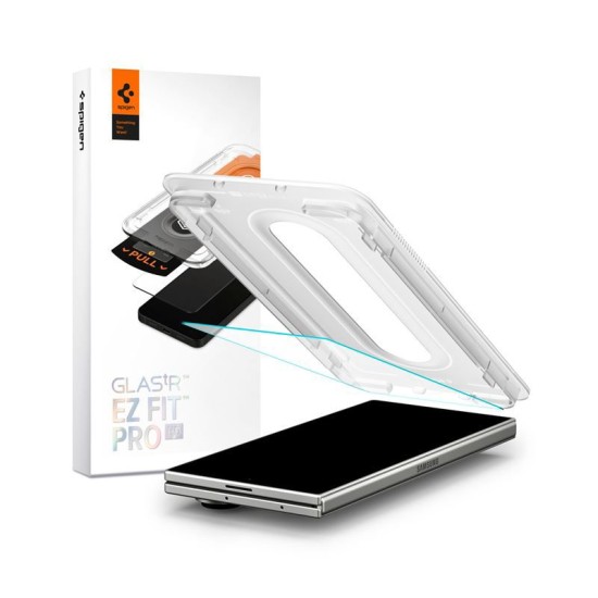 Folie sticla Spigen Glass tR EZ Fit Pro HD pentru Samsung Galaxy Z Fold7 (Spigen, Z Fold7) by www.silkase.ro Folie sticla Spigen Glass tR EZ Fit Pro HD pentru Samsung Galaxy Z Fold7 (Z Fold7, AGL09580) by www.silkase.ro