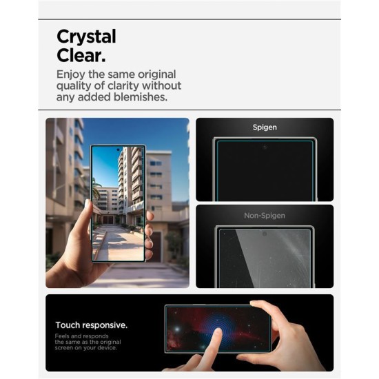 Folie sticla Spigen Glass tR EZ Fit Pro HD pentru Samsung Galaxy Z Fold7 (Spigen, Z Fold7) by www.silkase.ro Folie sticla Spigen Glass tR EZ Fit Pro HD pentru Samsung Galaxy Z Fold7 (Z Fold7, AGL09580) by www.silkase.ro