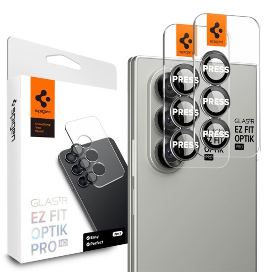 Folie sticla camere Spigen Glass tR EZ Fit Optik Pro pentru Samsung Galaxy Z Fold7, 2 seturi, negru (Spigen, Z Fold7) by www.silkase.ro Folie sticla camere Spigen Glass tR EZ Fit Optik Pro pentru Samsung Galaxy Z Fold7, 2 seturi, negru (Z Fold7, AGL09581) by www.silkase.ro
