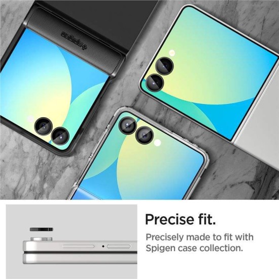 Folie sticla camere Spigen Glass tR EZ Fit Optik Pro HD pentru Samsung Galaxy Z Flip7, 2 seturi, negru (Spigen, Z Flip7) by www.silkase.ro Folie sticla camere Spigen Glass tR EZ Fit Optik Pro HD pentru Samsung Galaxy Z Flip7, 2 seturi, negru (Z Flip7, AGL09587) by www.silkase.ro