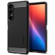 Husa telefon Spigen Rugged Armor, protectie TPU, negru mat, pentru Sony Xperia 1 VII (Spigen, Xperia 1 VII) by www.silkase.ro Husa telefon Spigen Rugged Armor, protectie TPU, negru mat, pentru Sony Xperia 1 VII (Xperia 1 VII, ACS09591) by www.silkase.ro