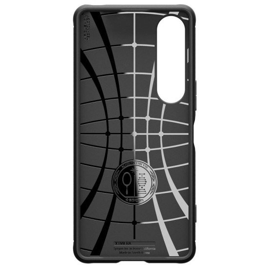 Husa telefon Spigen Rugged Armor, protectie TPU, negru mat, pentru Sony Xperia 1 VII (Spigen, Xperia 1 VII) by www.silkase.ro Husa telefon Spigen Rugged Armor, protectie TPU, negru mat, pentru Sony Xperia 1 VII (Xperia 1 VII, ACS09591) by www.silkase.ro