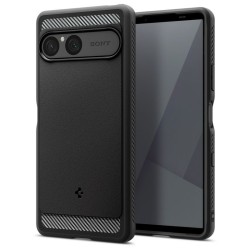 Husa de protectie robusta Spigen Rugged Armor pentru Sony Xperia 10 VII, negru mat