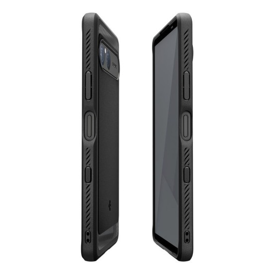 Husa de protectie robusta Spigen Rugged Armor pentru Sony Xperia 10 VII, negru mat (Spigen, Ingredi) by www.silkase.ro Husa de protectie robusta Spigen Rugged Armor pentru Sony Xperia 10 VII, negru mat (Xperia 10 VII, ACS09592) by www.silkase.ro