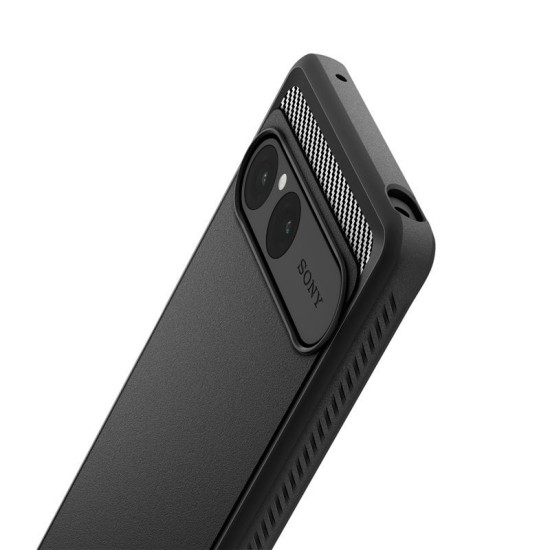 Husa de protectie robusta Spigen Rugged Armor pentru Sony Xperia 10 VII, negru mat (Spigen, Ingredi) by www.silkase.ro Husa de protectie robusta Spigen Rugged Armor pentru Sony Xperia 10 VII, negru mat (Xperia 10 VII, ACS09592) by www.silkase.ro