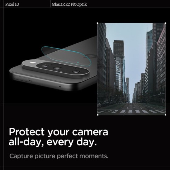 Set 2 folii Spigen Optik Pro HD pentru Google Pixel 10, camere (Pixel 10, AGL09661) by www.silkase.ro