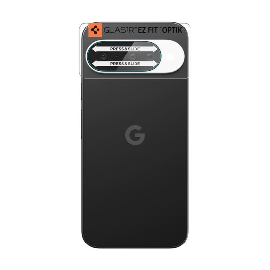 Set 2 folii Spigen Optik Pro HD pentru Google Pixel 10, camere (Pixel 10, AGL09661) by www.silkase.ro
