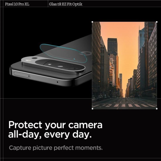 Set 2 folii Spigen Optik Pro HD pentru Google Pixel 10 Pro XL, camere (Pixel 10 Pro XL, AGL09663) by www.silkase.ro