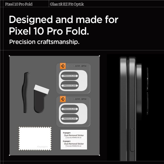 Set 2 protectii de sticla pentru camera Spigen Glas.tR EZ Fit Optik pentru Google Pixel 10 Pro Fold (Spigen, Ingredi) by www.silkase.ro Set 2 protectii de sticla pentru camera Spigen Glas.tR EZ Fit Optik pentru Google Pixel 10 Pro Fold (Pixel 10 Pro Fold, AGL09664) by www.silkase.ro