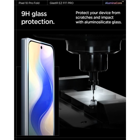 Set 2 folii de sticla Spigen Glas.tR EZ Fit Pro pentru Google Pixel 10 Pro Fold (Spigen, Ingredi) by www.silkase.ro Set 2 folii de sticla Spigen Glas.tR EZ Fit Pro pentru Google Pixel 10 Pro Fold (Pixel 10 Pro Fold, AGL09665) by www.silkase.ro