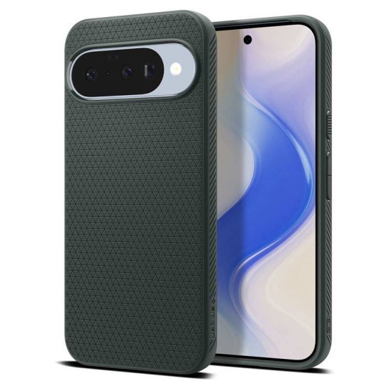 Husa Spigen Liquid Air MagSafe pentru Google Pixel 10 Pro/Pixel 10, verde abyss (Pixel 10 Pro, ACS09696) by www.silkase.ro